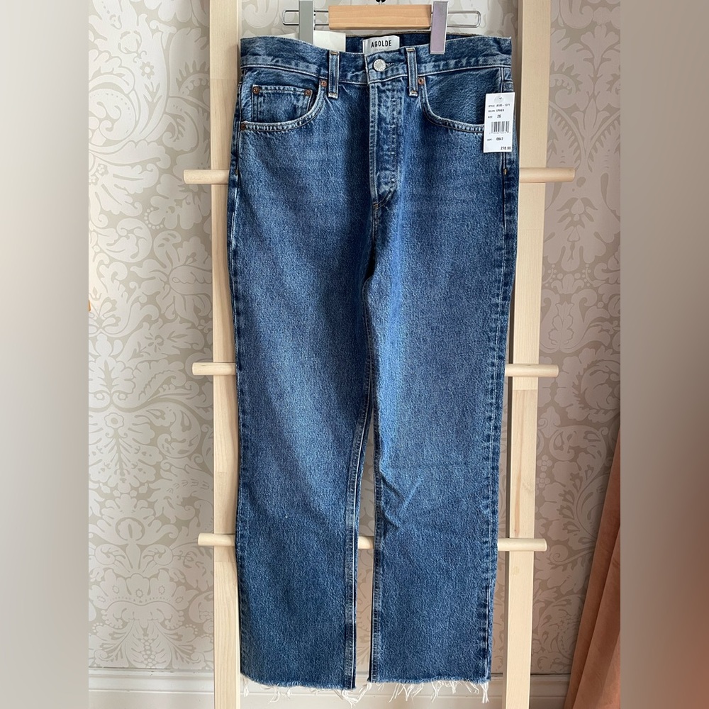 Agolde Women's Boot Cut Jeans - Blue